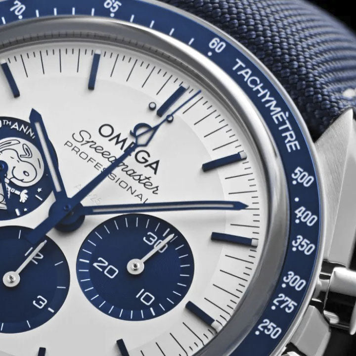 SPEEDMASTER CHRONOGRAPHE-ARGENT/BLEU.