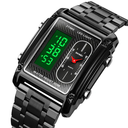 SKMEI-Montre rectangulaire pour homme BRAZ