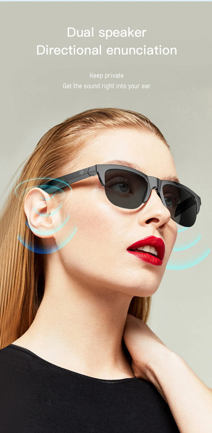 Smart Glasses: Lunettes de Soleil Bluetooth sans Fil