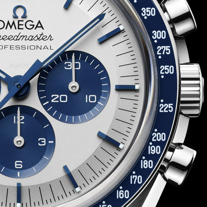 SPEEDMASTER CHRONOGRAPHE-ARGENT/BLEU.