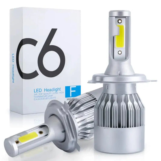 Ampoules de phares de voiture LED C6