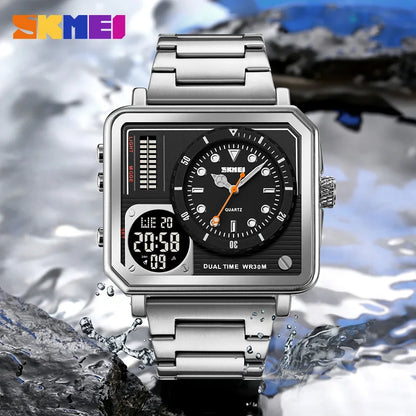 Skmei Gold Digital Quartz Montres