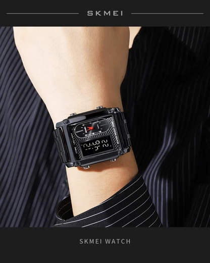 SKMEI-Montre rectangulaire pour homme BRAZ