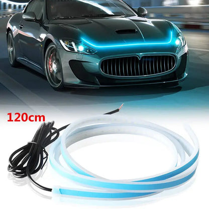 Bande lumineuse LED pour capot de voiture